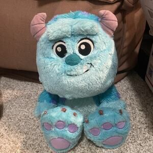 Disney Parks Monsters Inc. Baby Sully big feet Plush Pixar stuffed toy 14”